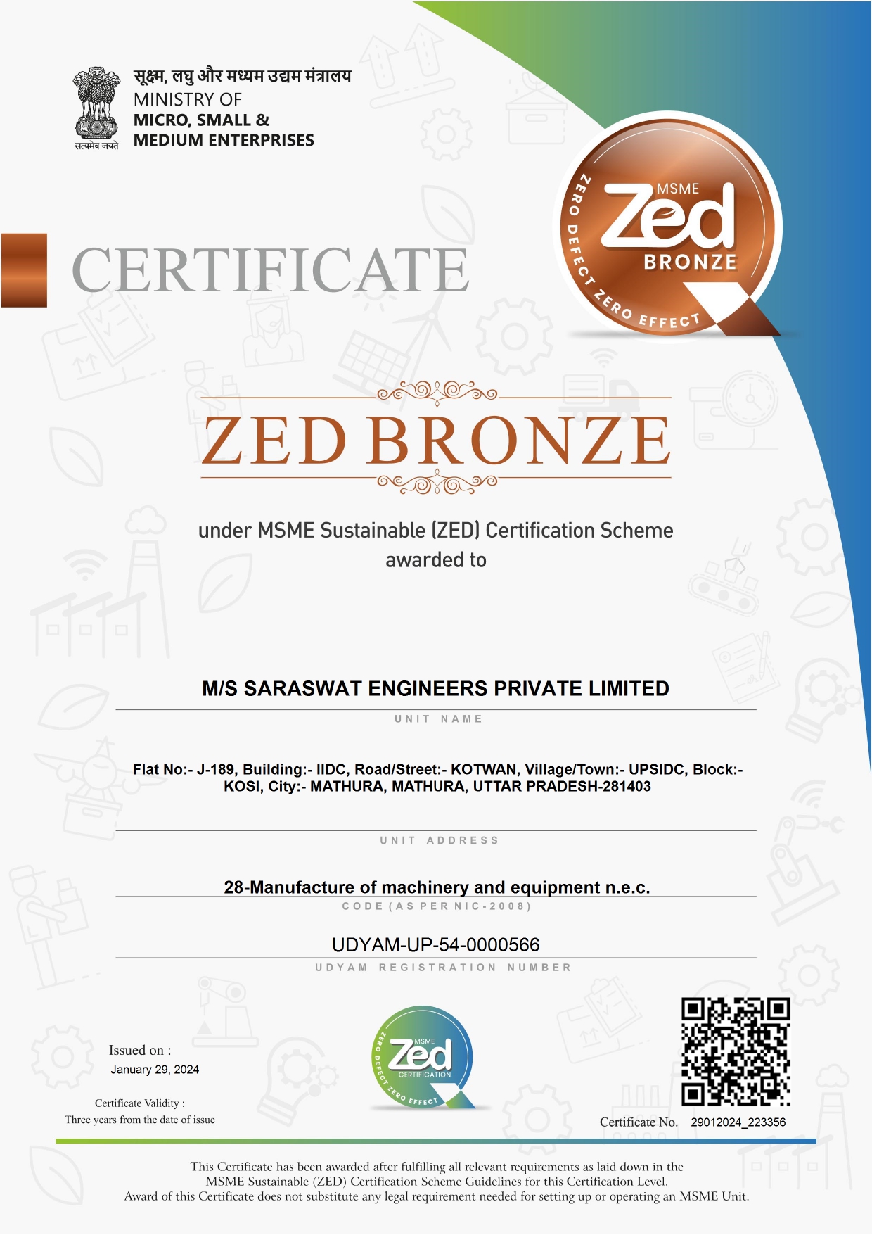 ZED BRONZE