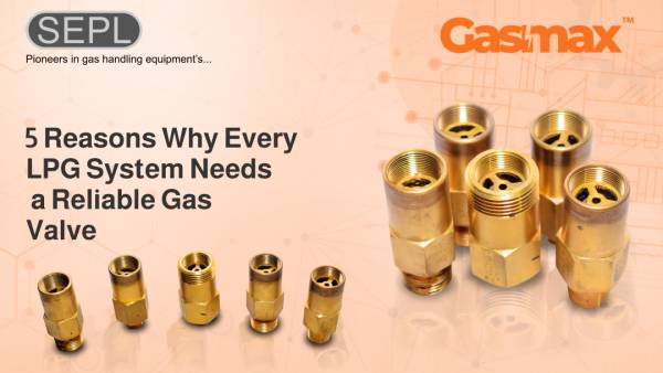 5 Reasons Why Every LPG System Needs a Reliable Gas Valve