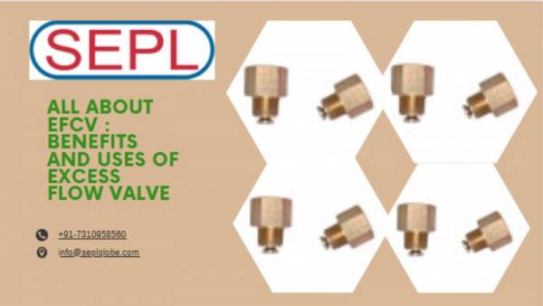 All About EFCV : Benefits And Uses Of Excess Flow Valves